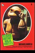 Teenage Mutant Ninja Turtles Movie (Sticker Subset) card 9 Michaelangelo