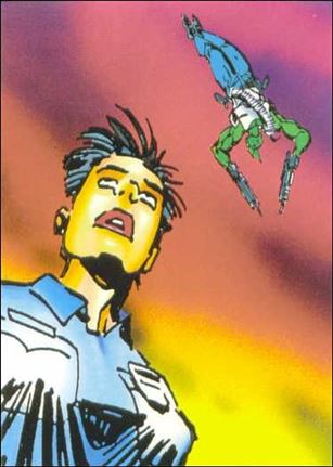 Savage Dragon (Base Set) card 48 Up, Up & Away