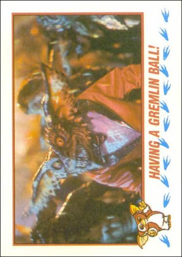 Gremlins 2: The New Batch (Base Set) card 82 Having A Gremlin Ball!