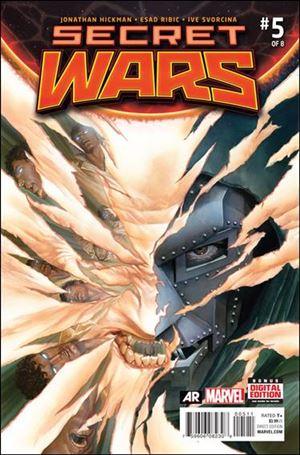 Secret Wars issue 5 Alex Ross Cover