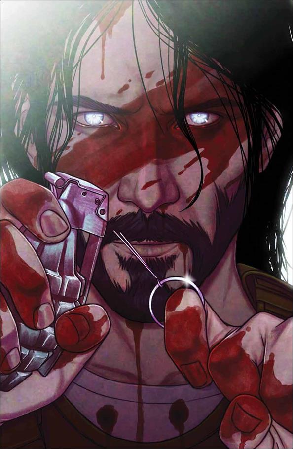 BRZRKR issue 3-J Jenny Frison 1:250 Bloody Virgin Foil Cover