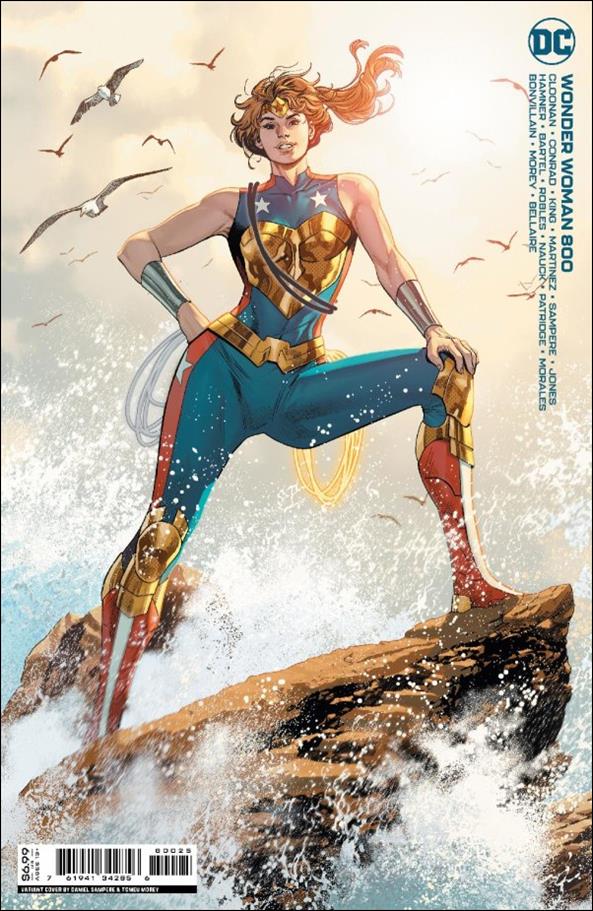 Wonder Woman (1942) issue 800-K Daniel Sampere Trinity Cardstock Cover