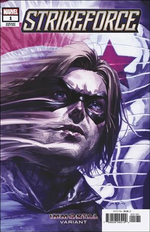 Strikeforce issue 1-B David Yardin Immortal Wraparound Cover