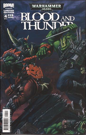 Warhammer 40,000: Blood and Thunder issue 4-C Tony Parker Cover