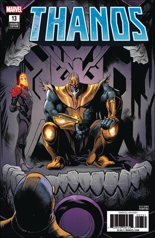 Thanos (2017) issue 13-F Geoff Shaw Cover (2nd Printing)