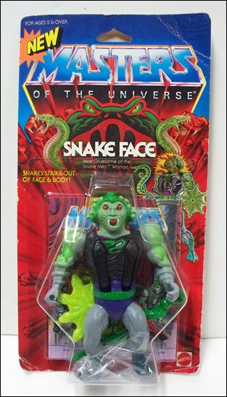 Masters of the Universe (Original Series) Basic Action Figures figure 53 Snake Face