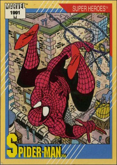 Marvel Universe: Series 2 (Base Set) card 1 Spider-Man