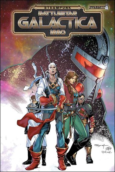Steampunk Battlestar Galactica: 1880 issue 4 Ardian Syaf Cover