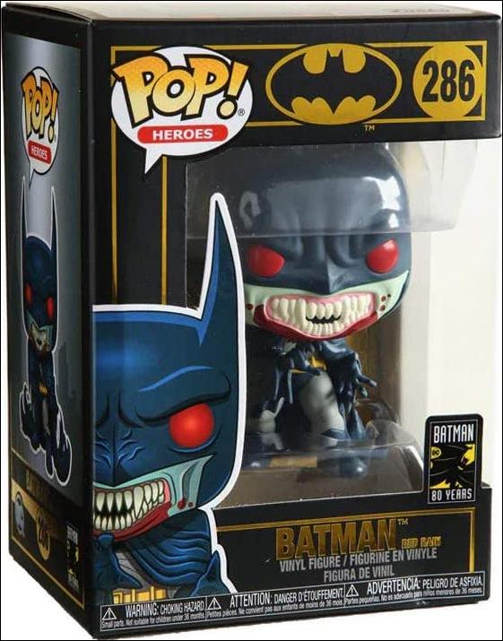 POP! Heroes figure 286 Batman Red Rain