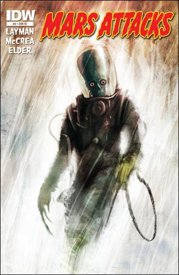 Mars Attacks (2012) issue 4-B Menton3 Cover