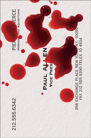 American Psycho (2023) issue 2-D Randall Bruder 1:10 Cover