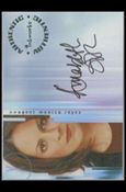 X-Files: Season 8 (Autograph Subset) card A12 Annabeth Gish as Agent Monica Reyes