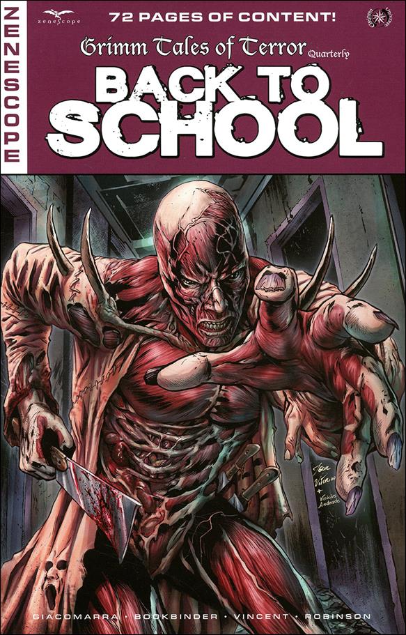 Grimm Tales of Terror Quarterly: Back to School issue 1-B Igor Vitorino Cover