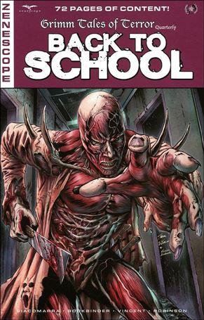 Grimm Tales of Terror Quarterly: Back to School issue 1-B Igor Vitorino Cover