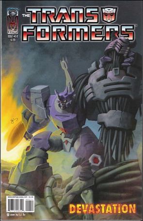Transformers: Devastation issue 6-B E.J. Su Cover