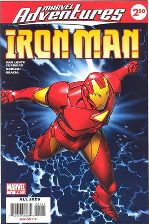 Marvel Adventures Iron Man issue 1-C Custom Comic