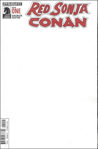 Red Sonja / Conan issue 1-D Blank Authentix Cover