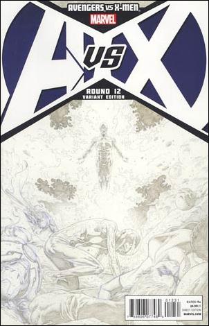 Avengers vs X-Men issue 12-E Jerome Opena 1:200 Sketch Cover
