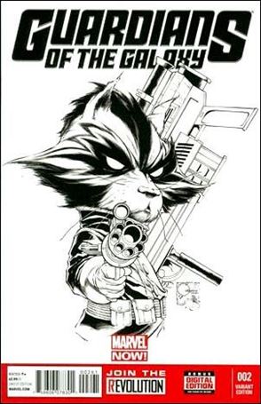 Guardians of the Galaxy (2013) issue 2-E Joe Quesada 1:150 Sketch Cover