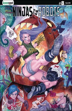 Ninjas and Robots issue 8-B Bella Rachlin Cover