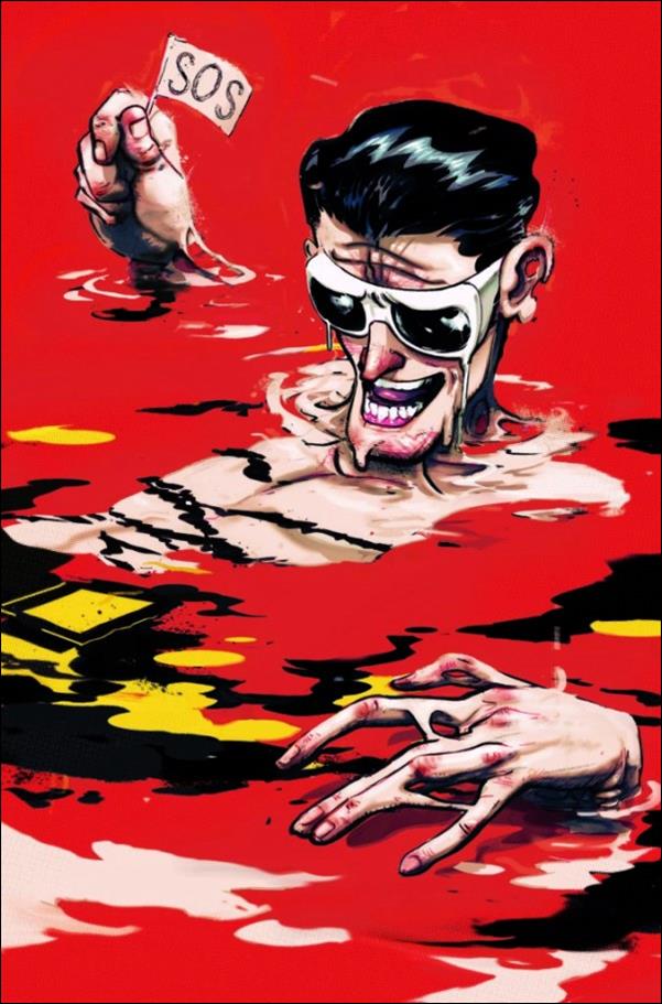 Plastic Man No More! issue 2-B Riley Rossmo Cardstock Cover