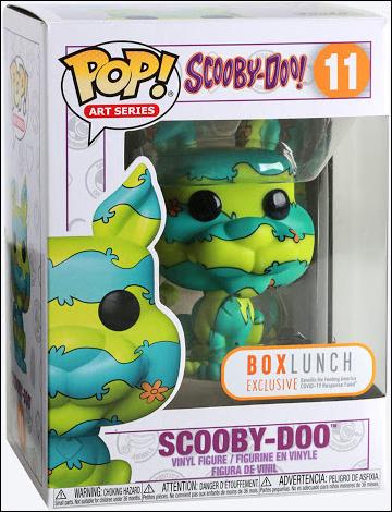 POP! Art Series figure 11 Scooby-Doo BoxLunch Exclusive