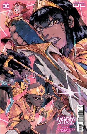 Amazons Attack (2023) issue 3-B Ricardo Lopez Ortiz Cardstock Cover