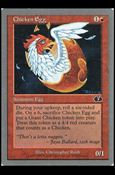 Magic the Gathering: Unglued (Base Set) card 41 Chicken Egg