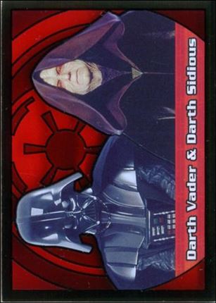Star Wars Evolution Update Edition (Galaxy Crystal Subset) card G4 Darth Vader & Darth Sidious