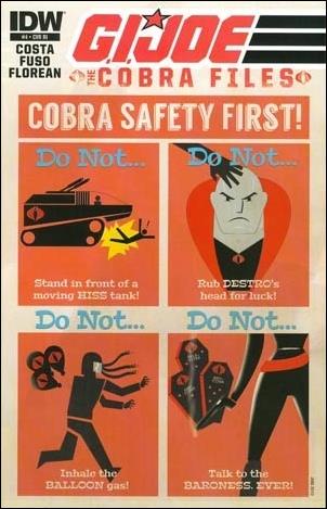 G.I. Joe: Cobra Files issue 4-C James Biggie 1:10 Cover