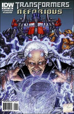 Transformers: Nefarious issue 5-B Carlos Magno Cover