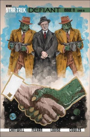 Star Trek: Defiant issue 11-E J.J. Lendl 1:25 Cover