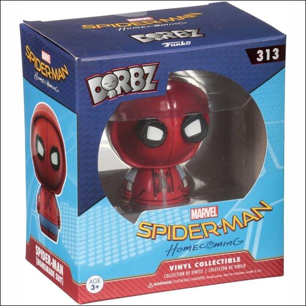 Dorbz figure 313 Homemade Spider-Man Suit