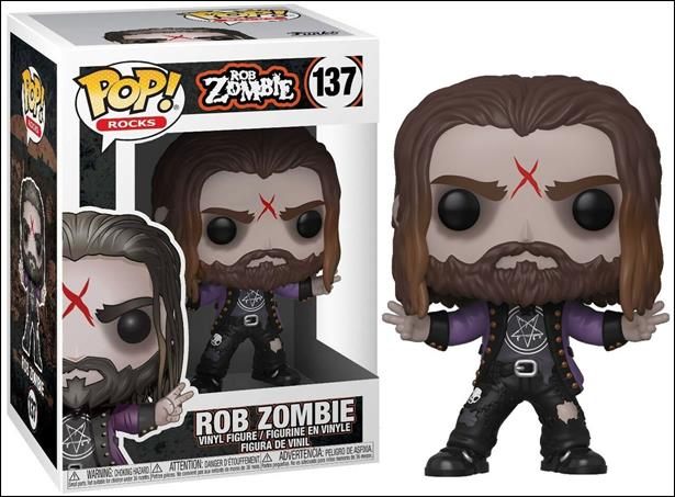 Pop! Rocks figure 137 Rob Zombie