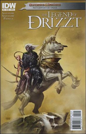Dungeons & Dragons: The Legend of Drizzt: Neverwinter Tales issue 2 Gonzalo Flores Cover