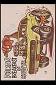 Odd Rod Allstars (Base Set) card 17 Fords Breakfast of Chevys