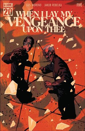 When I Lay My Vengeance Upon Thee issue 5-B Jacob Phillips Cover