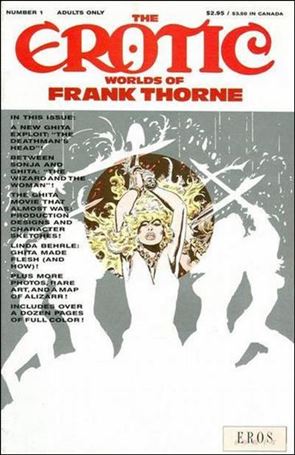 Erotic Worlds of Frank Thorne Cover Image 1