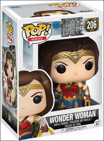 POP! Heroes figure 206 Wonder Woman