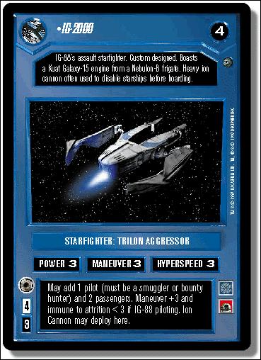 Star Wars: Dagobah Limited (Base Set) card 79 IG-2000