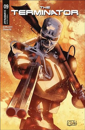 Terminator (2024) issue 9-B Edwin Galmon Cardstock Cover