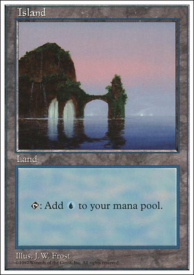 Magic the Gathering: 5th Edition (Base Set) card 431 Island