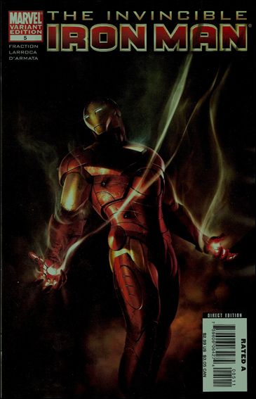 Invincible Iron Man (2008) issue 5-B Ryan Meinerding Cover
