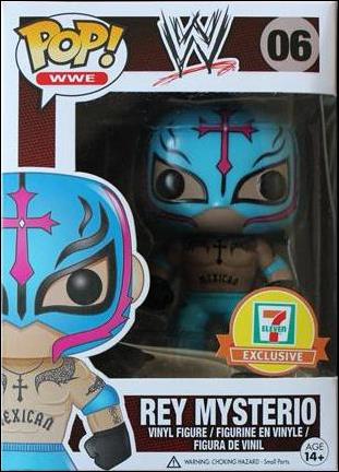 POP! WWE figure 06-C Rey Mysterio (Light Blue)