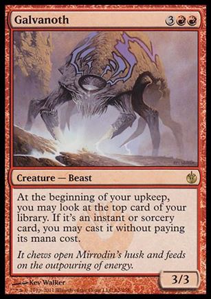 Magic the Gathering: Mirrodin Besieged (Base Set) card 62 Galvanoth