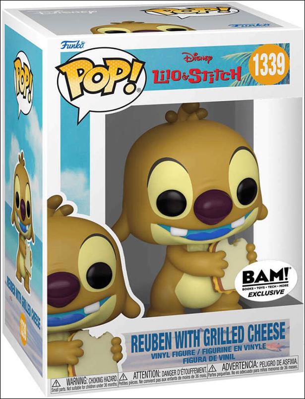 POP! Disney figure 1339 Reuben with Grilled Cheese BAM Exclusive
