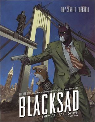 Blacksad: They All Fall Down Cover Image 1