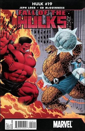 Hulk (2008)  issue 19-D DF Ed McGuinness Cover (Signed by Loeb) 1/55