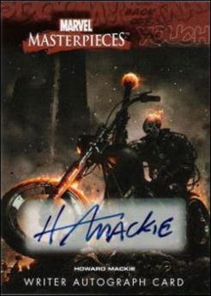 2008 Marvel Masterpieces: Series 3 (Writer Autograph Subset) card HM Howard Mackie
