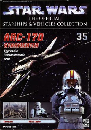 Star Wars: The Official Starships & Vehicles Collection issue 35 ARC-170 Starfighter